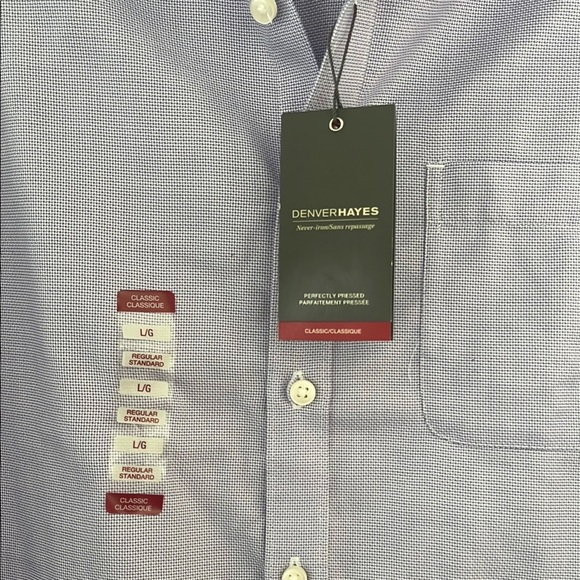 Men's Purple Dress Shirt - Picture 4 of 9